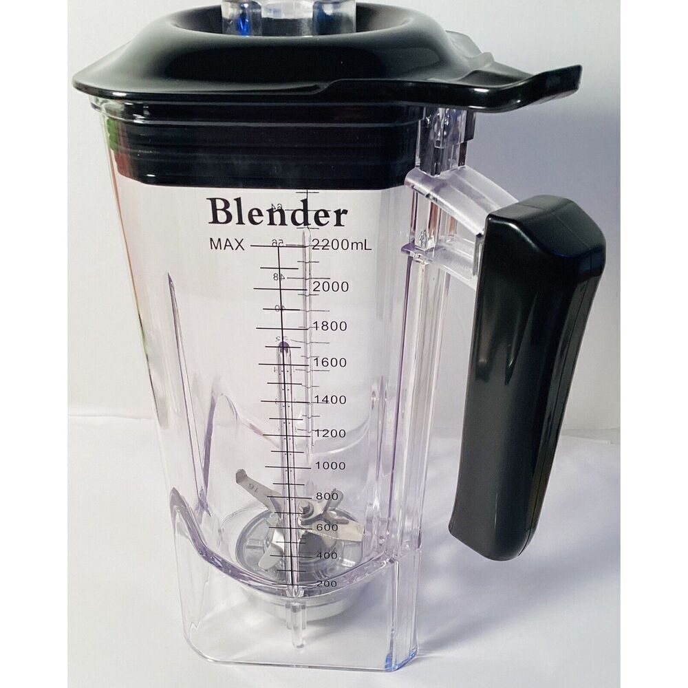 Professional Commercial Blender Cup Replacement 2200ml (80 Oz) Capacity